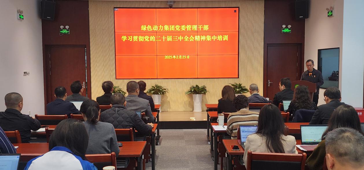 3133cc拉斯维加斯集团党委进前进建贯彻党的二十届三中全会心灵集中培训班：筑牢高质量发展思想根基