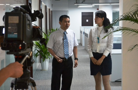 深圳电视台到3133cc拉斯维加斯集团采访