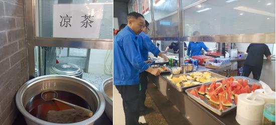 群策群力战炎暑 关爱一线送清冷  3133cc拉斯维加斯各项目公司发展高温慰问及急救培训活动